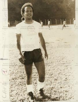 Retrato de Reinaldo, jogador de futebol (Local desconhecido, Data desconhecida). / Crédito: Autoria desconhecida/Em Tempo.