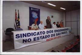 Atividade da candidatura &quot;Genoino Governador&quot; (PT) no Sindicato dos Engenheiros no Estado de São Paulo (SEESP) nas eleições de 2002 (São Paulo-SP, 2002) / Crédito: Cesar Hideiti Ogata