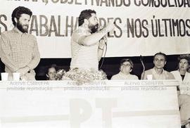 Ato do PT pela instituição da Assembleia Nacional Constituinte (São Paulo-SP, 1985). Crédito: Vera Jursys