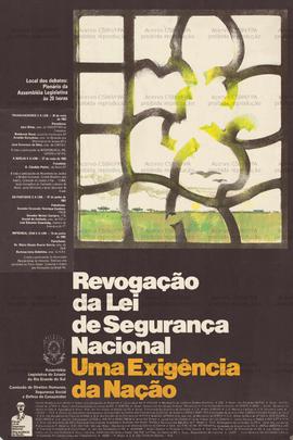Revogação da Lei de Segurança Nacional, uma exigência da nação (Rio Grande do Sul (Estado), Data desconhecida).