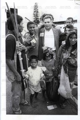 Campanha “Virgílio Prefeito” (PT) nas eleições de 1996 (Belo Horizonte-MG, 1996). / Crédito: João Nogueira.