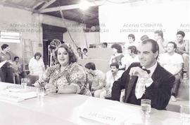 Gravação da propaganda de televisão da candidatura “Suplicy governador” (PT) nas eleições de 1986 ([São Paulo-SP?], set. 1986). Crédito: Vera Jursys