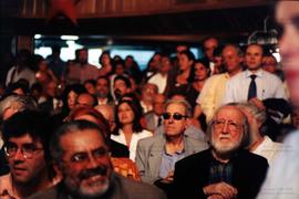 Ato de apoio dos artistas à candidatura &quot;Lula Presidente&quot; (PT) nas eleições de 2002 (Ri...