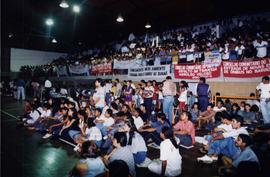 Plenária Temática “Sanear Belém” (Belém-PA, [1999?]). / Crédito: Autoria desconhecida