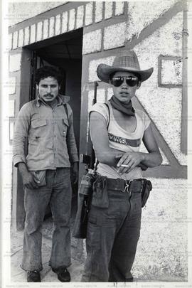 Guerra civil em El Salvador (El Salvador, 1981/Data desconhecida). / Crédito: Juca Martins/Agênci...