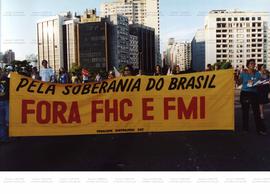 1o. Fórum Social Mundial (Porto Alegre-RS, jan. 2001). / Crédito: Ibanes Lemos