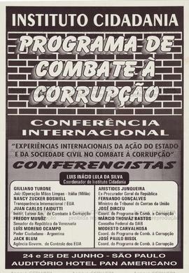 Programa de combate à combate corrupção (São Paulo (SP), 24-25/06/0000)