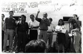 [Ato contra a violência no campo e em defesa da vida (Pará, 13 jul. 1991).?] / Crédito: Vanildo M...