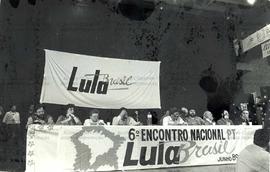 Encontro Nacional do PT, 6º (São Paulo-SP, 16-18 jun. 1989) – 6º ENPT [Colégio Caetano de Campos]...