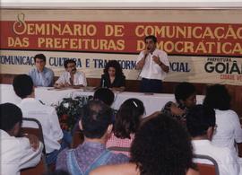 Seminário de Comunicação das Prefeituras Democráticas e Populares (Goiânia-GO, 19 nov. 1993). / Crédito: Eurípedes
