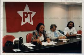 Seminário Rádios Comunitárias do PT na sede do Diretório Nacional (São Paulo-SP, 18 abr. 1998). / Crédito: Alexandre Machado