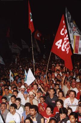 Comício da candidatura &quot;Lula Presidente&quot; (PT) nas eleições de 2002 (Caruaru-PE, 2002) /...