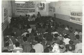 Congresso do Movimento de Oposição Sindical Metalúrgica de São Paulo, 3º (São Paulo, [24 e 25 mai. 1986]). / Crédito: Autoria desconhecida.