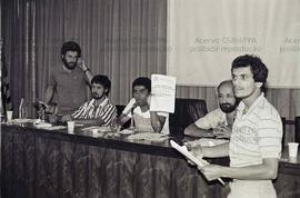 [Reunião de sindicalistas do PT?] (São Paulo-SP, [1986?]). Crédito: Vera Jursys