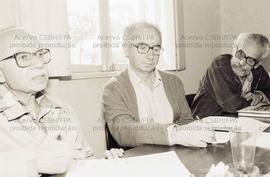 Reunião do PT com intelectuais (Local desconhecido, [1994?]). Crédito: Vera Jursys
