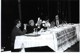 Debate de Candidatos ao Senado, 1º (São Paulo-SP, 29 ago. 1994) [Teatro Tuca/PUC-SP]. / Crédito: Ricardo A. Pereira.