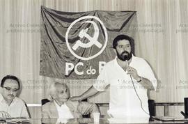 Debate sobre a unidade da esquerda, organizado por PCdoB e PT (Local desconhecido, [1986-1989?])....
