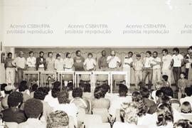 Eleição da Direção Estadual da CUT-SP (São Bernardo do Campo-SP, 1984). Crédito: Vera Jursys