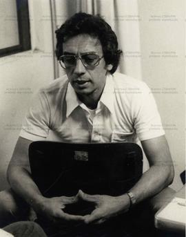 Entrevista de Jair Ferreira de Sá (Dorival), líder da Ação Popular (AP), ao jornal Em Tempo após 15 anos de exílio (São Paulo-SP, [set.?] 1979). / Crédito: Autoria desconhecida.