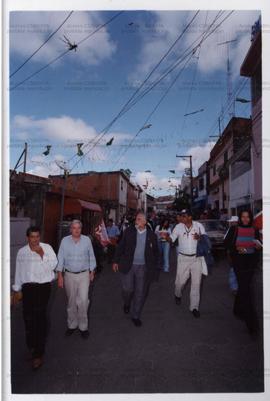 Atividade da candidatura &quot;Genoino Governador&quot; (PT) nas eleições de 2002 (São Paulo-[SP?], 2002) / Crédito: Autoria desconhecida