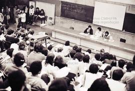 Conferência Nacional da Libelu, corrente estudantil ligada à OSI, na USP (São Paulo-SP, data desc...