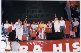 Comemoração do aniversário de 20 anos do PT realizado no Ibirapuera – “PT 20 Anos” (São Paulo-SP,...