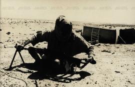 Movimento separatista da região do Saara Ocidental articulado pela Frente Polisário (Marrocos, [1978-1980?]). / Crédito: Ari Cândido Fernandes.