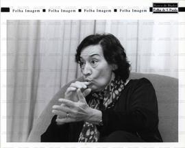 Retrato da economista Maria Conceição Tavares (Local desconhecido, 20 dez. 1989 a 19 abr. 1994). ...