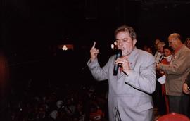 Comício da candidatura &quot;Lula Presidente&quot; (PT) nas eleições de 2002 (Florianópolis-SC, 2...