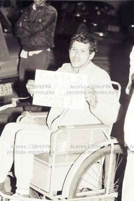 Eleição para o sindicato dos condutores (São Paulo-SP, 1989). Crédito: Vera Jursys