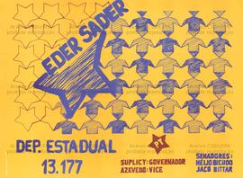 Eder Sader. Deputado Estadual 13177. (1986, São Paulo (SP)).
