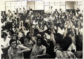 Encontro Nacional dos Trabalhadores em Oposição à Estrutura Sindical, 1o (Nova Iguaçu-RJ, set. 1980). / Crédito: Autoria desconhecida.