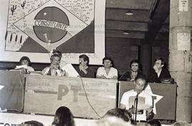 Encontro Estadual do PT-SP (Local desconhecido, 24-25 ago. 1985). Crédito: Vera Jursys