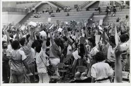 Congresso Estadual da CUT São Paulo, 4o. (Campinas-SP, 19 a 21 ago. 1988). / Crédito: Anselmo Pic...