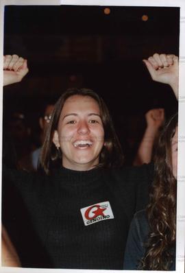 Retrato de jovem nas eleições de 2002 ([São Paulo-SP?], 2002) / Crédito: Autoria desconhecida
