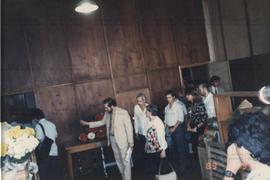 Visita da Prefeita Luiza Erundina à Funerária Municipal (São Paulo-SP, 9 mar. 1989). / Crédito: A...