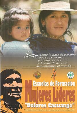 Escuelas de Formación Mujeres Líderes “Dolores Cacuango” (Equador, Data desconhecida).