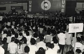 Congresso da UNE, 35º (São Bernardo do Campo-SP, [1983?]). / Crédito: Lau Polinesio.