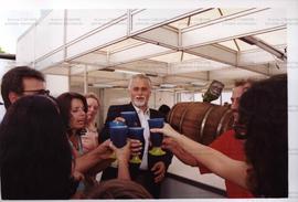 Visita de José Genoino (PT) a Vinhedo nas eleições de 2002 ([Vinhedo-SP], 2002) / Crédito: Cesar Hideiti Ogata