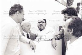 Gravação da propaganda de televisão da candidatura “Suplicy governador” (PT) nas eleições de 1986...