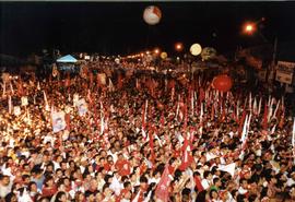 Comício da candidatura &quot;Lula Presidente&quot; (PT) nas eleições de 2002 (Pará, 2002) / Crédi...