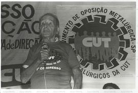 3o. Congresso do Movimento de Oposição Sindical Metalúrgica de São Paulo (São Paulo, [24 e 25 mai. 1986]).  / Crédito: Márcia Carvalhal