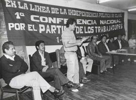 Conferência Nacional pelo Partido dos Trabalhadores ([Peru?], 1-3 nov. 1985). / Crédito: Autoria ...