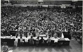 Congresso Nacional da CUT, 3º (Belo Horizonte-MG, 7 a 11 set. 1988) [Ginásio do Mineirinho] – 3º Concut / Crédito: Anselmo Picardi.
