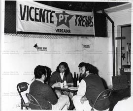 Festa de Lançamento da candidatura Vicente Trevas Vereador nas eleições de 1988 (Local desconheci...