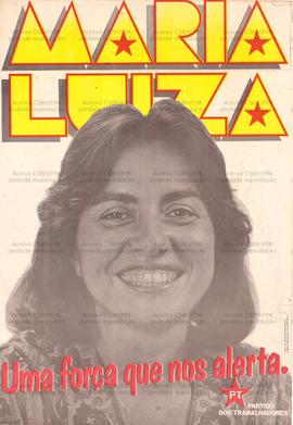 Mara Luiza, uma força que nos alerta. PT. (1985, Local desconhecido).