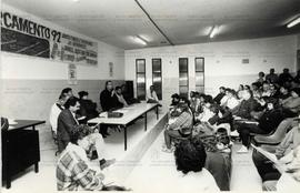 Reunião do Orçamento Municipal 1992 da Prefeitura de Santo André (SP) na gestão do PT (Santo Andr...