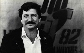 Retratos da candidatura “Jacó Bittar Senador” (PT) nas eleições de 1982 (Local desconhecido, 1982...