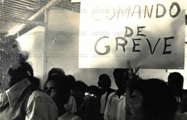 [Atividades de greve dos trabalhadores da construção civil?] (Belo Horizonte-MG, 2 ago. 1979). / Crédito: Autoria desconhecida.