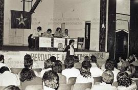 Encontro Sindical Nacional do PT (Local desconhecido, jul. 1982). Crédito: Vera Jursys